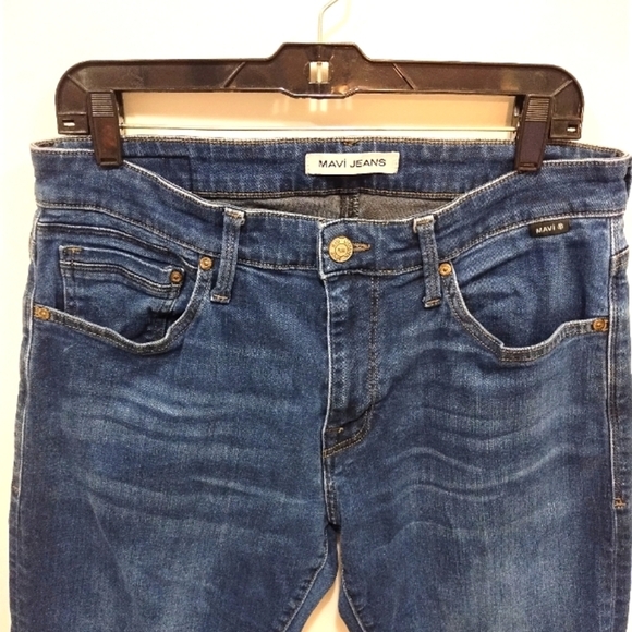 Mavi " Marcus " Straight Jeans Men's Blue Denim Jeans - Picture 7 of 16